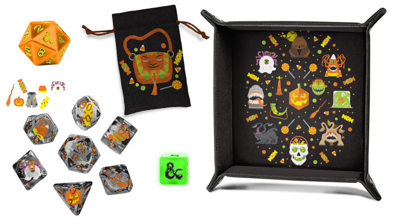 FanRoll: Halloween Haunt Advent Dice Calendar (2025) Dice & Gaming Accessories Metallic Dice Games