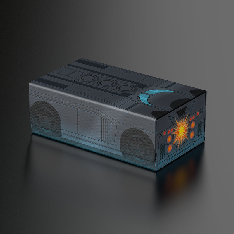 Ultimate Guard: Squaroes Collector Case 1000+ - "Batmobile" DC Batman Gotham City Card Supplies & Accesories Ultimate Guard