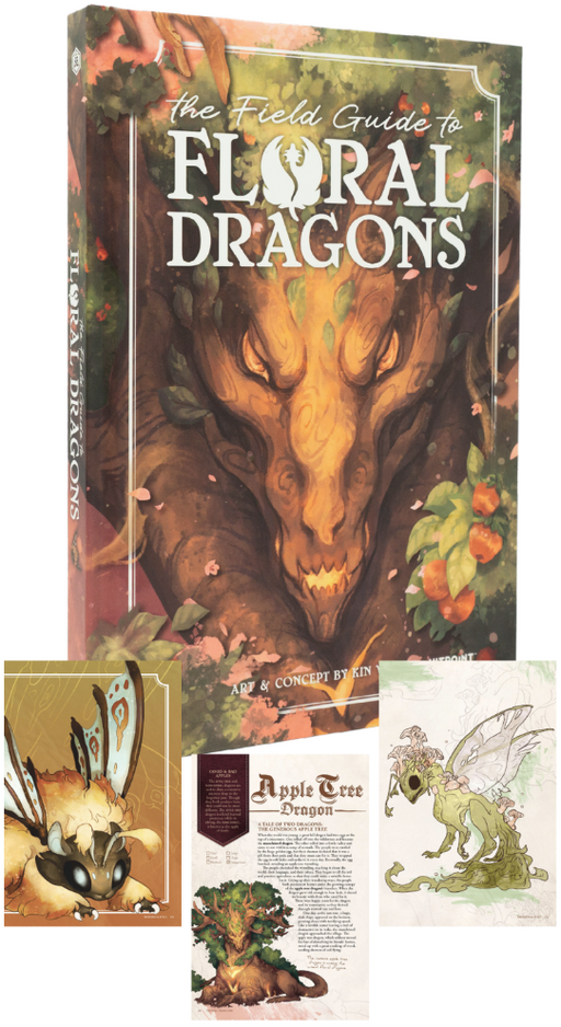 The Field Guide to Floral Dragons (HC) Dungeons & Dragons 5E Hit Point Press