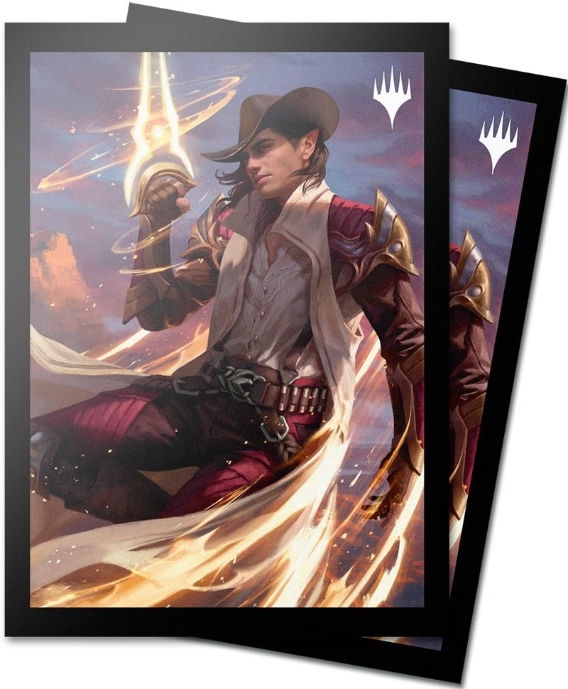 Ultra Pro: Art Sleeves - "Kellan, the Kid" MTG Outlaws of Thunder Junction 100Ct Card Sleeves Ultra Pro