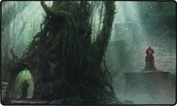 1985 Games: Stitched Playmat - "Wizard Jungle" Playmats 1985 Games