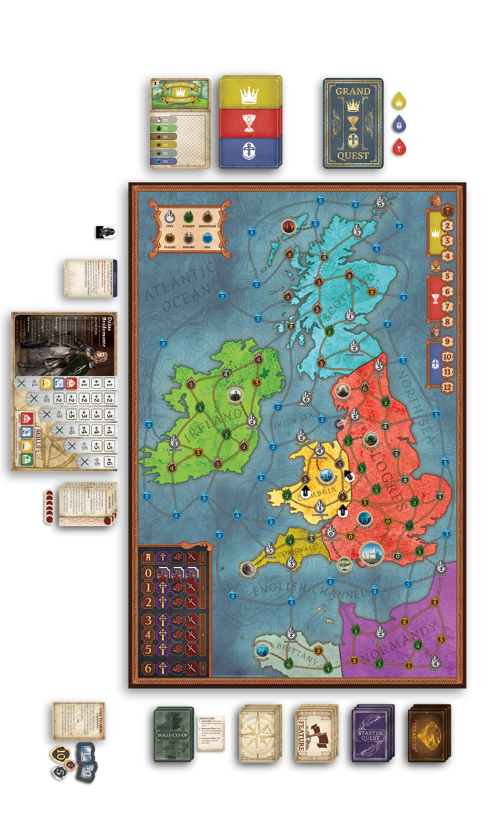 Tales of the Arthurian Knights Board Games Wizkids Games