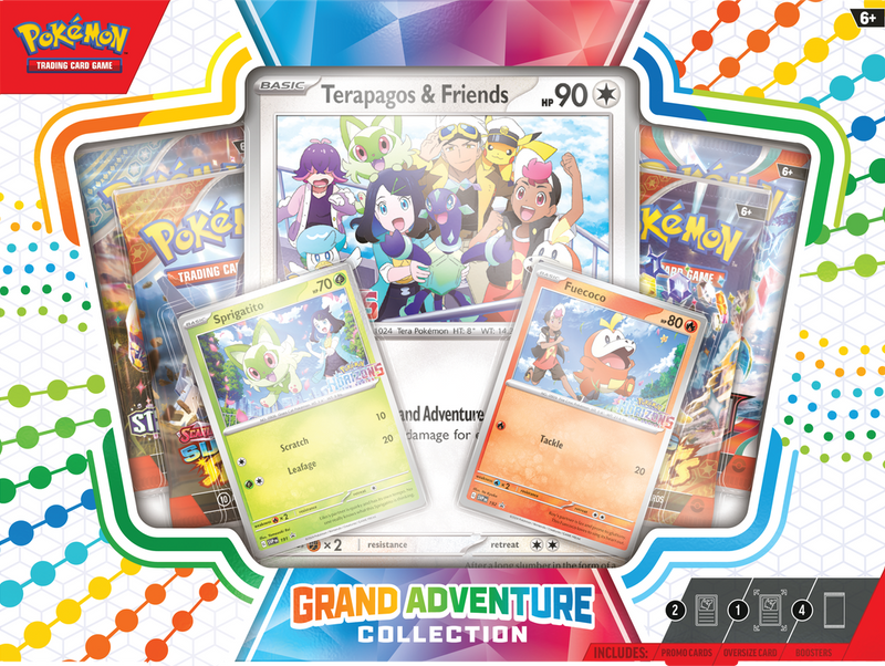 Pokémon Grand Adventure Collection Pokemon Sealed Pokémon   