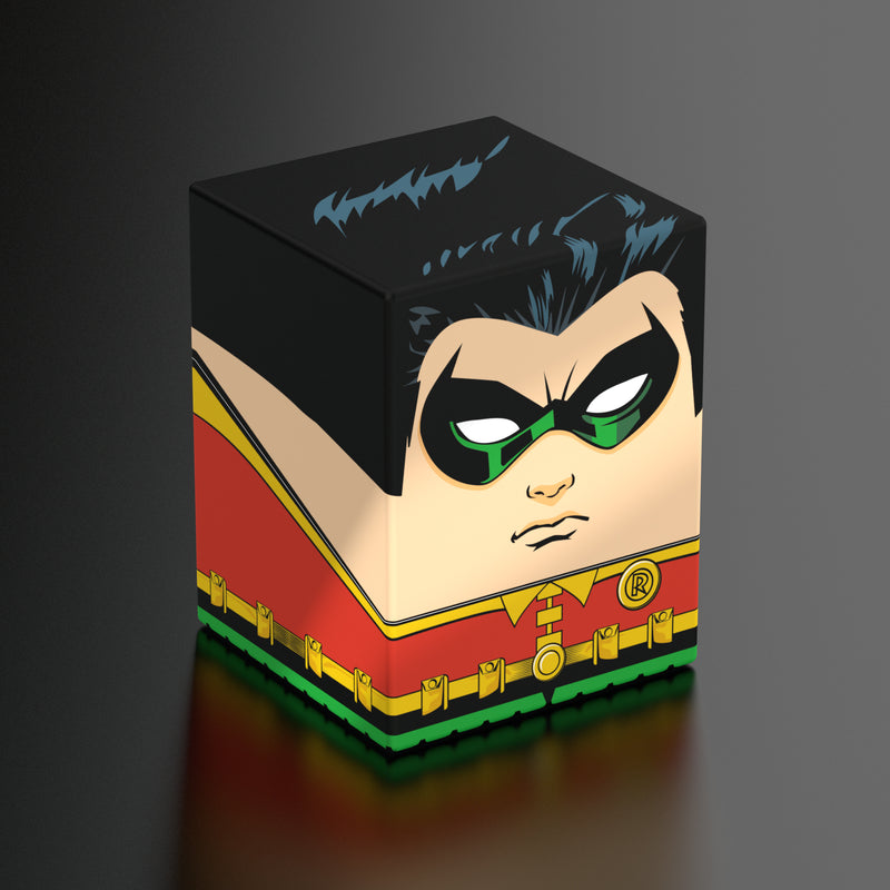 Ultimate Guard: Squaroes 100+ - "Robin" DC Batman Gotham City Deck Boxes & Storage Ultimate Guard