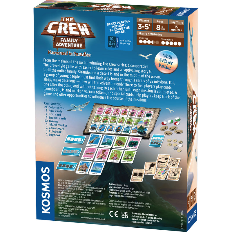 The Crew: Family Adventure - Marooned in Paradise Board Games Kosmos