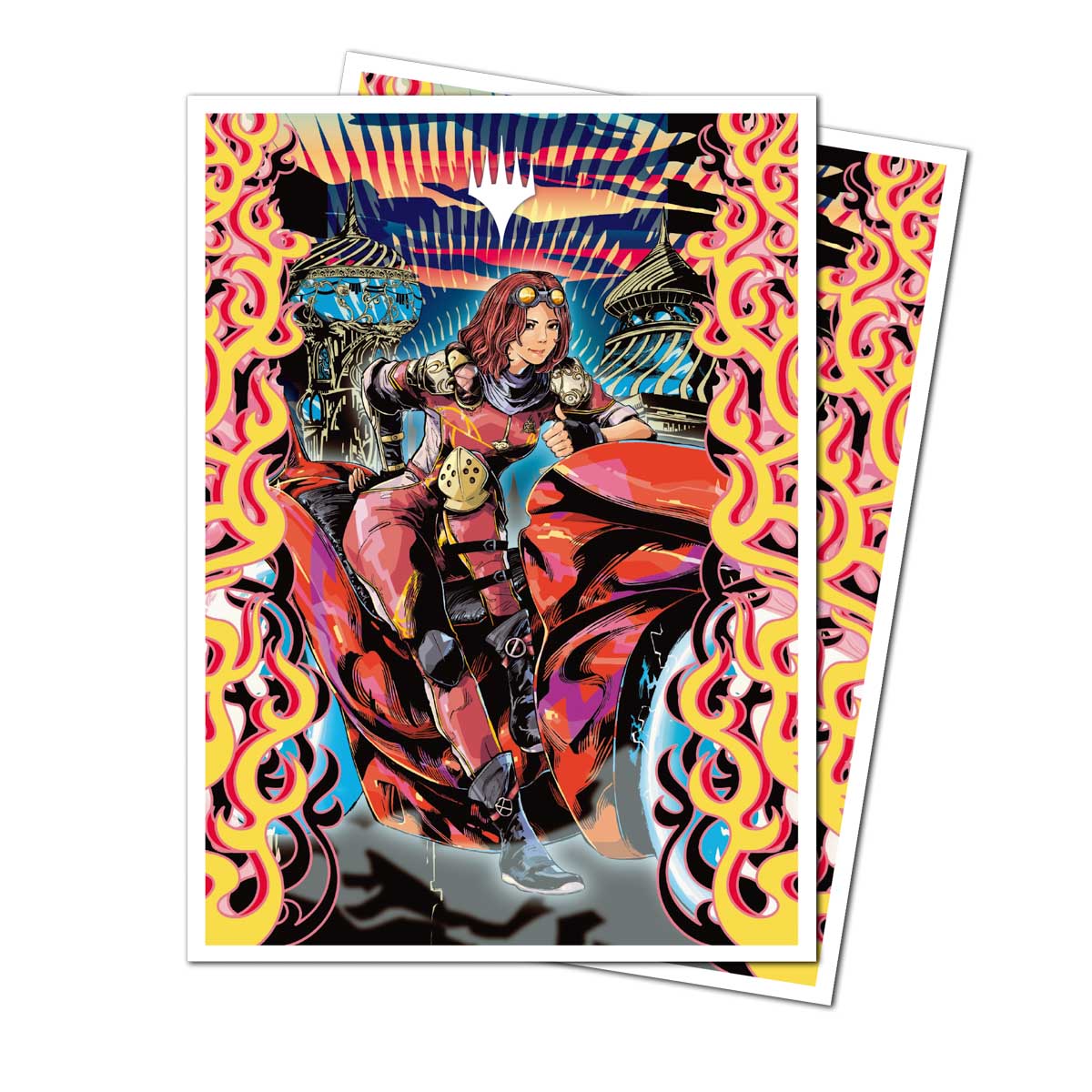 Ultra Pro: Apex Sleeves - "Chandra, Spark Hunter" MTG Aetherdrift 105Ct Card Sleeves Ultra Pro