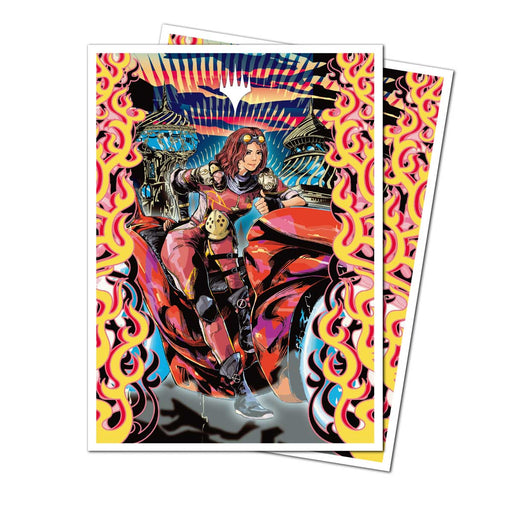 Ultra Pro: Apex Sleeves - "Chandra, Spark Hunter" MTG Aetherdrift 105Ct Card Sleeves Ultra Pro