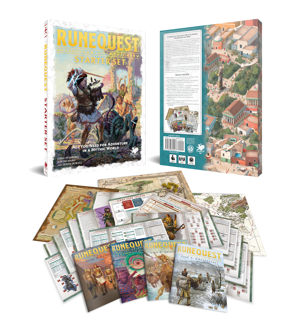 RuneQuest Starter Set Tabletop RPGs Chaosium