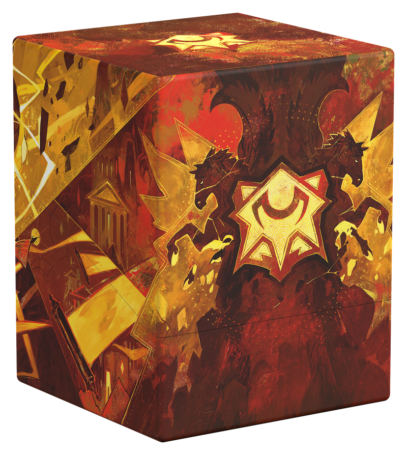 Ultimate Guard: Boulder 100+ - "Lorehold" MTG Secrets of Strixhaven Deck Boxes & Storage Ultimate Guard