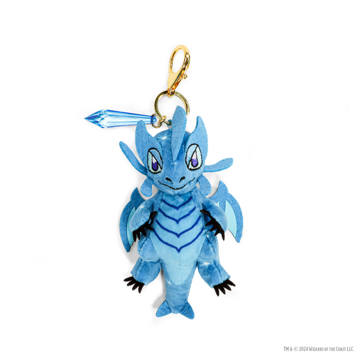 D&D: 3" Plush Charm - "Sapphire Wyrmling" 50th Anniversary Gem Wyrmling Toys & Plushes kidrobot
