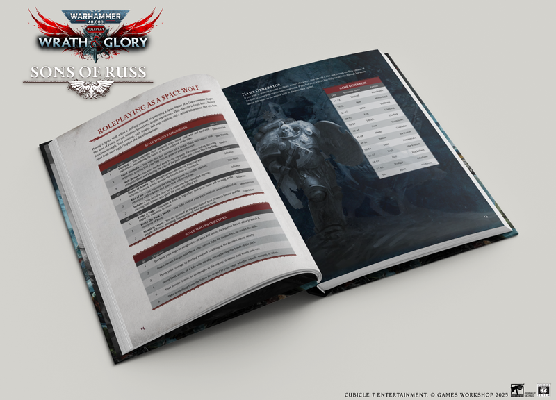 Warhammer 40,000: Roleplay - Wrath & Glory: Sons of Russ (Collector's Edition)