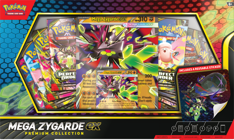 Pokémon: Mega Zygarde ex Premium Collection (Limit 1) Pokemon Sealed Pokémon