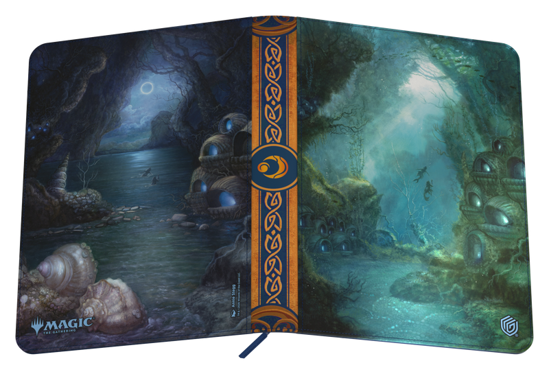 Ultimate Guard: 9-Pocket Zipfolio 360 - "Island" MTG Lorwyn Eclipsed Binders & Pages Ultimate Guard