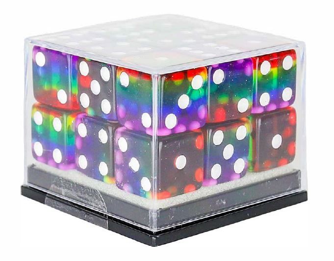 Sirius Dice: 12D6 Dice Set - Rainbow Dice & Gaming Accessories Sirius Dice