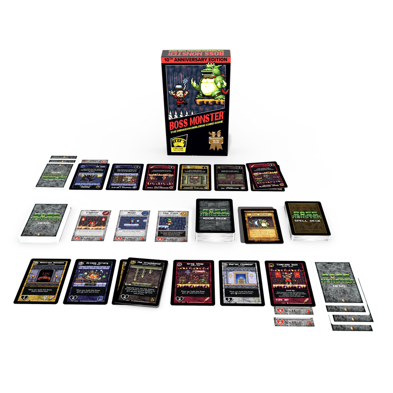 Boss Monster: The Dungeon Building Card Game 10th Anniversary Edition