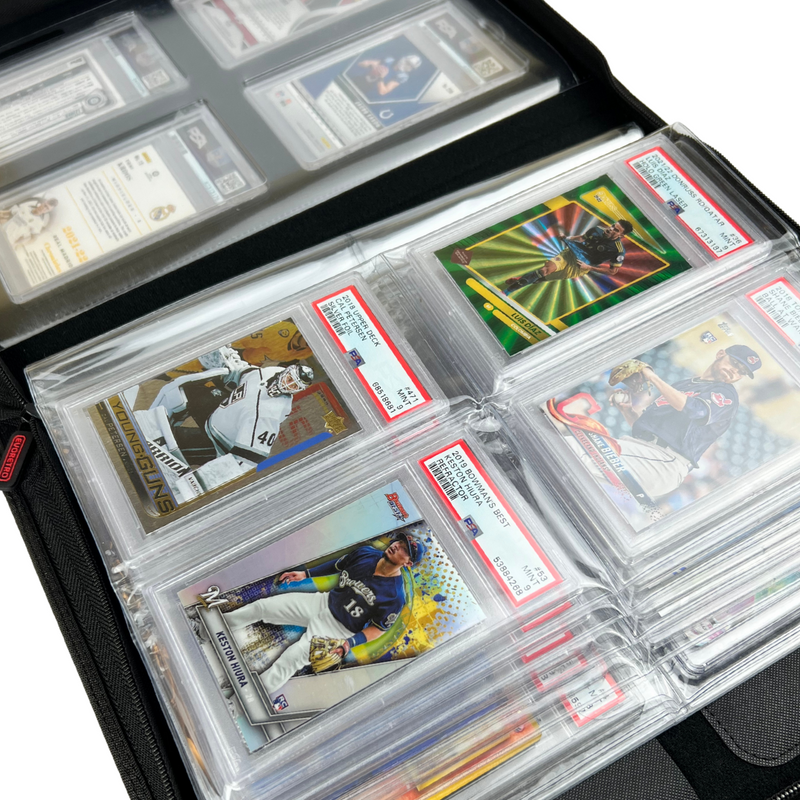 Evoretro: 4-Pocket Premium Slab Binder - Black Binders & Pages Evoretro