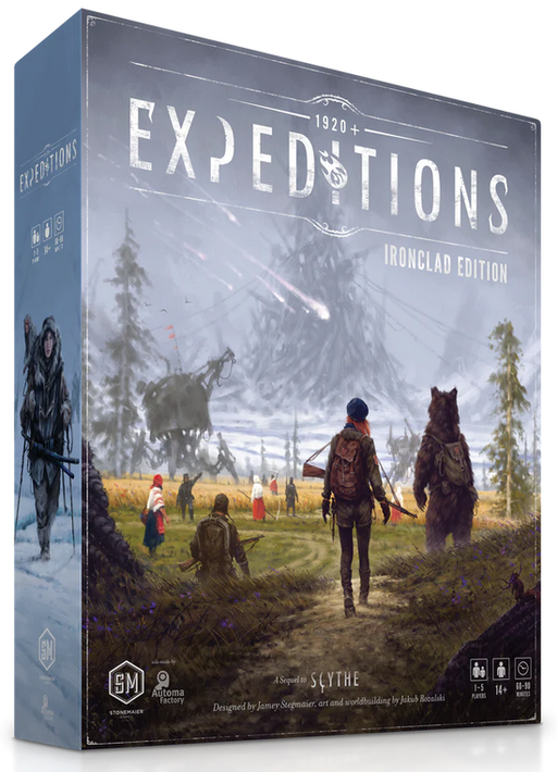 Expeditions: Ironclad Edition Board Games Stonemaier Games   