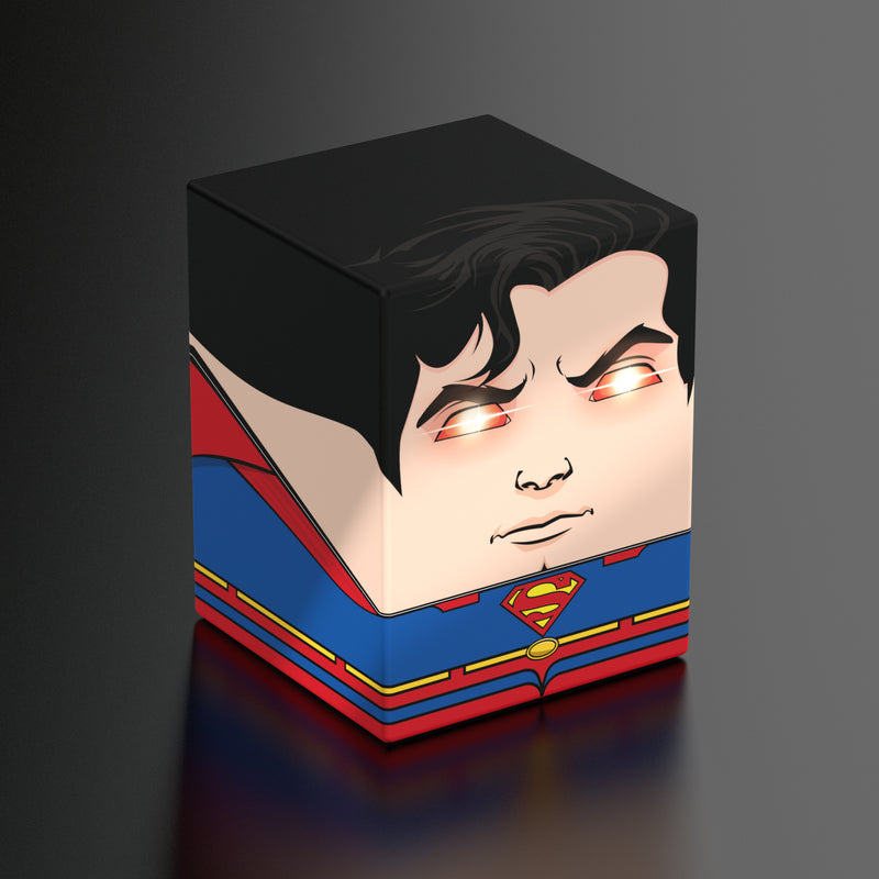Ultimate Guard: Squaroes 100+ - "Superman" DC Justice League Deck Boxes & Storage Ultimate Guard