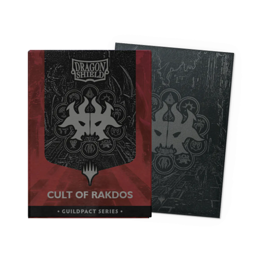 Dragon Shield: Dual Matte Art Sleeves - "Cult of Rakdos" MTG Guildpact Series 100Ct Card Sleeves Dragon Shield