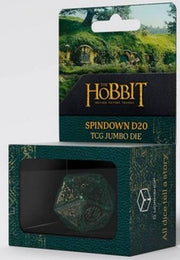 Q-Workshop: Jumbo Spindown D20 Die "Verdant" The Hobbit Dice & Gaming Accessories Q Workshop