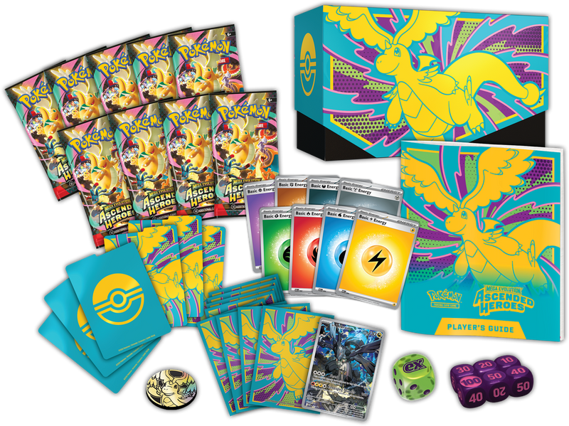 Pokémon Mega Evolution: Ascended Heroes - Elite Trainer Box (Limit 2) Pokemon Sealed Pokémon
