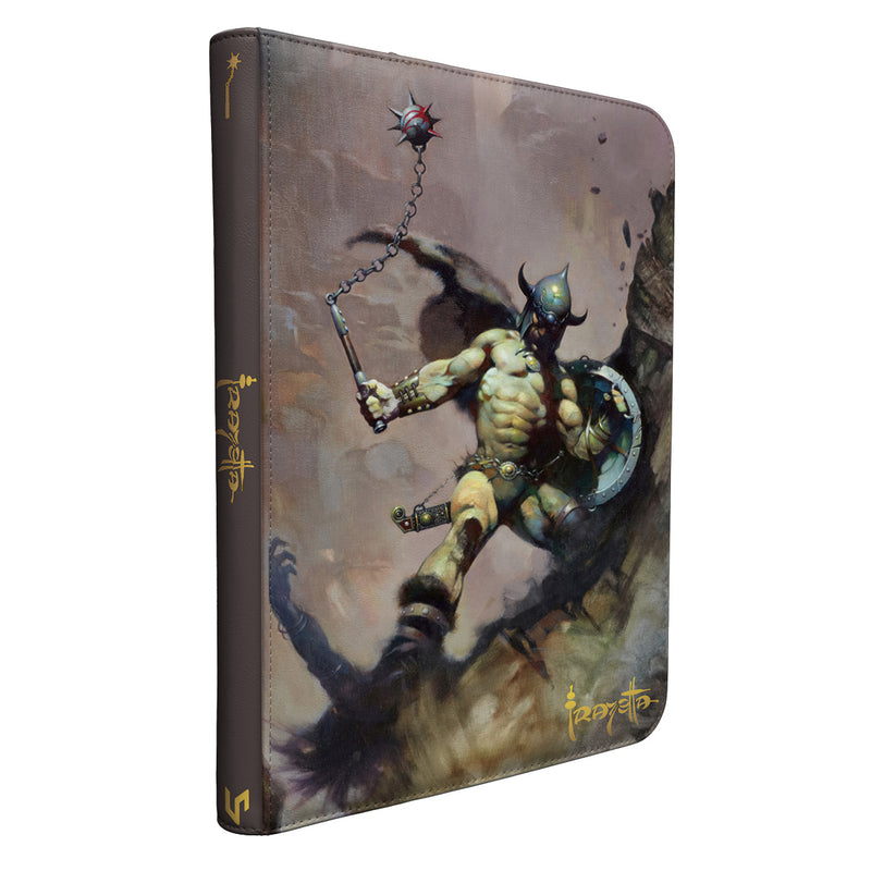 Ultra Pro: 9-Pocket Zippered Pro-Binder "Warrior with Ball and Chain" Frank Frazetta
