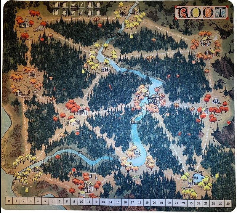 Root: Mountain/Lake Playmat Playmats Leder Games