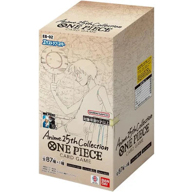 One Piece: Anime 25th Collection Extra Booster - Booster Box (Japanese) [EB02] Japanese One Piece Sealed Bandai