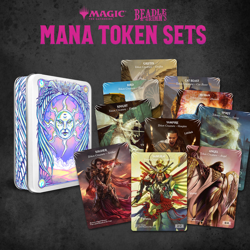 Beadle & Grimm's: Token Set MTG White Mana Dice & Gaming Accessories Beadle & Grimm's