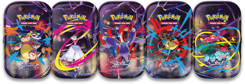 Pokémon Mega Heroes Mini Tin (Random Art) (Limit 2 Per Person) Pokemon Sealed Pokémon