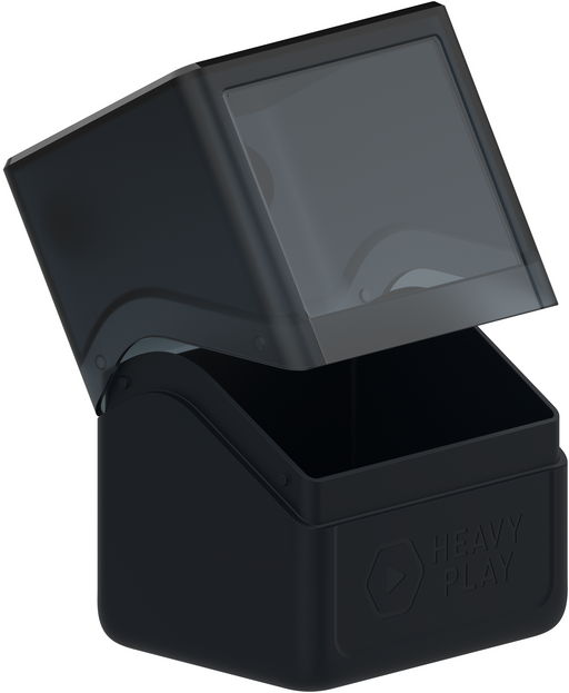 Heavy Play: RFG Deck Box 80 DS - "Warlock Black" Deck Boxes & Storage Heavy Play