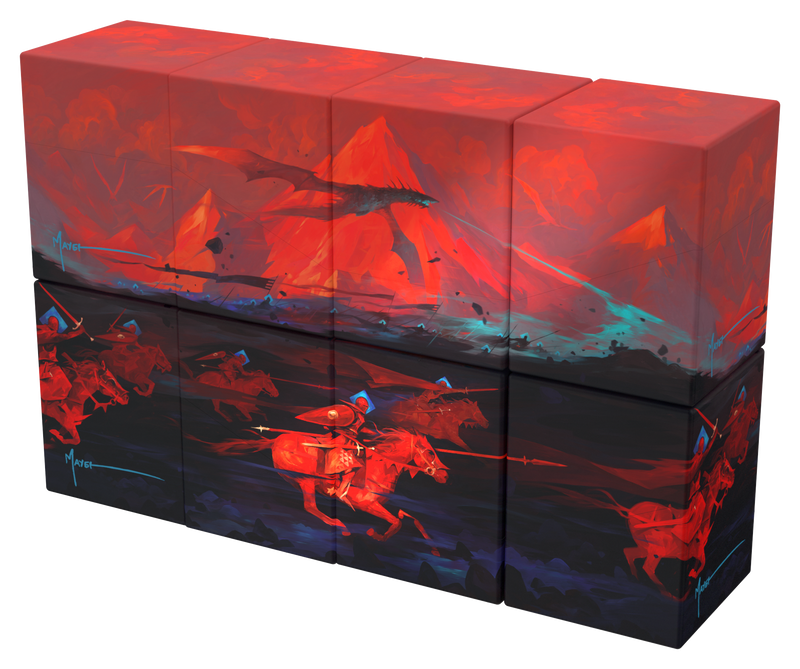Ultimate Guard: RTE Boulder 100+ - Crowned with Fire (2024 Exclusive) [2 Pack] Deck Boxes & Storage Ultimate Guard