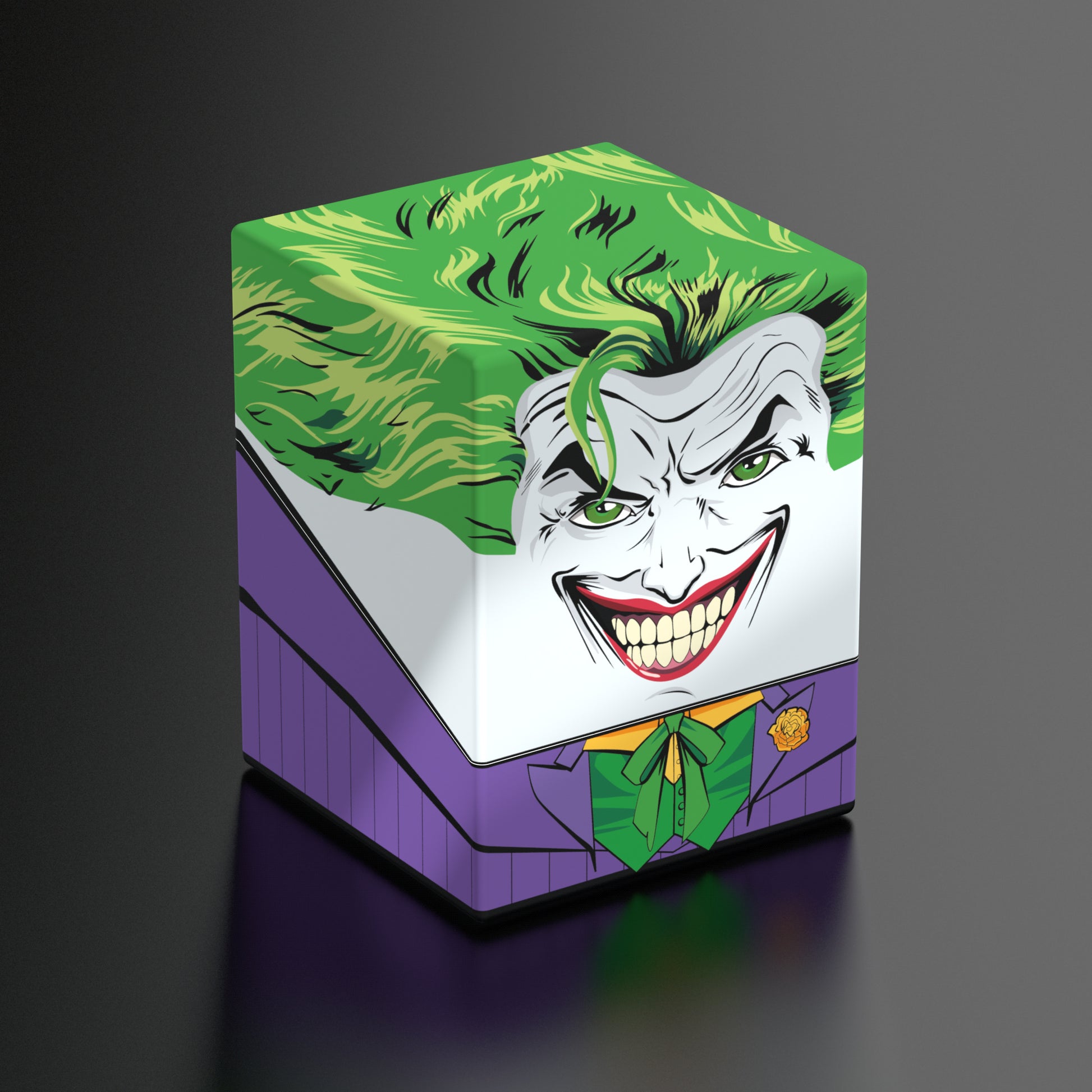 Ultimate Guard: Squaroes 100+ - "The Joker" DC Batman Gotham City Deck Boxes & Storage Ultimate Guard