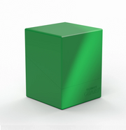 Ultimate Guard: Boulder 100+ - Solid Green Deck Boxes & Storage Ultimate Guard