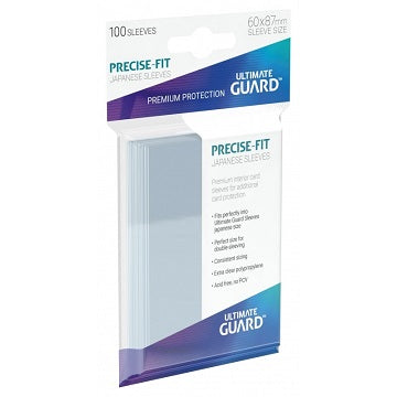 Ultimate Guard Precise-Fit Sleeves: Small 100ct Card Sleeves Ultimate Guard