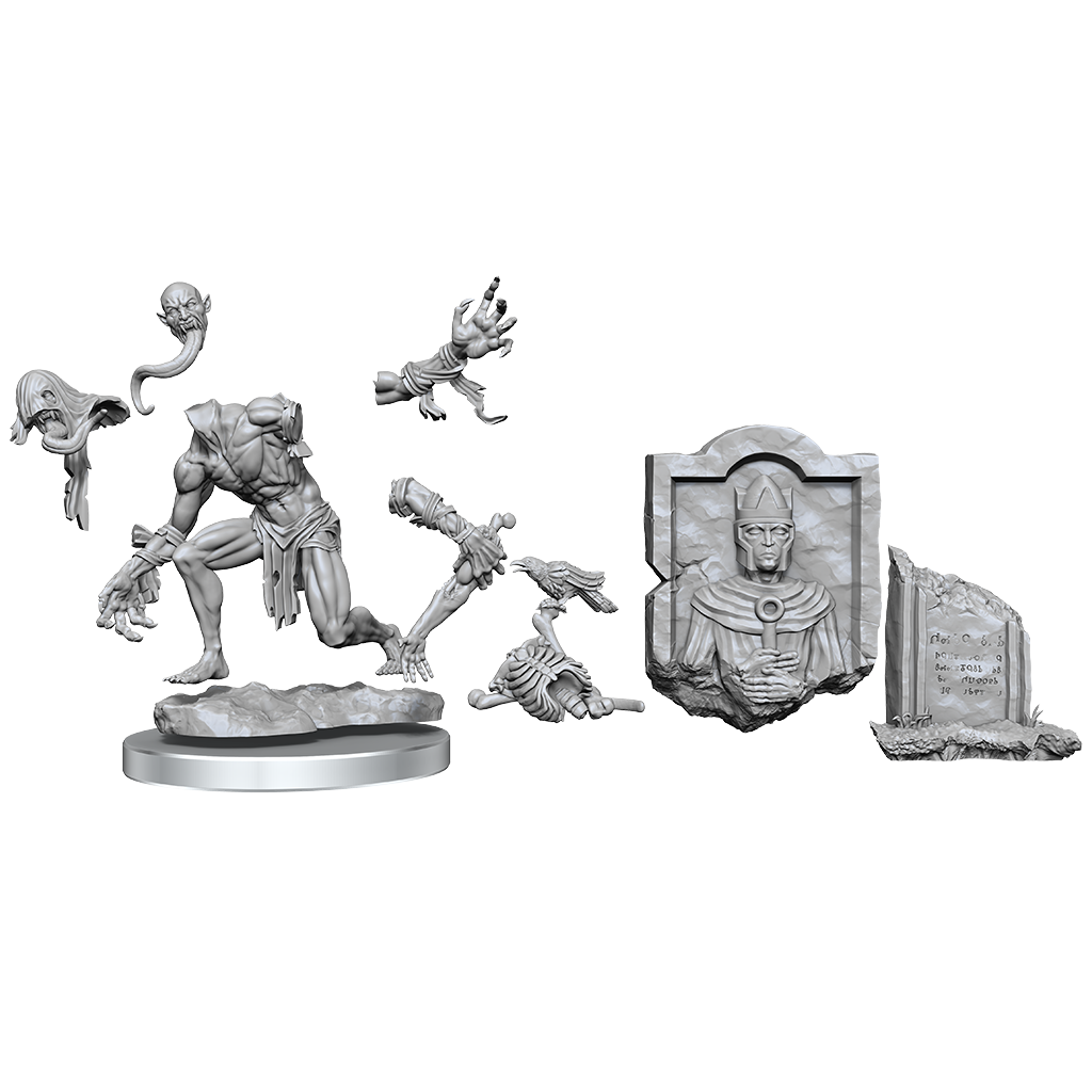 D&D Frameworks: W1 Ghast & Ghoul RPG Miniatures WizKids