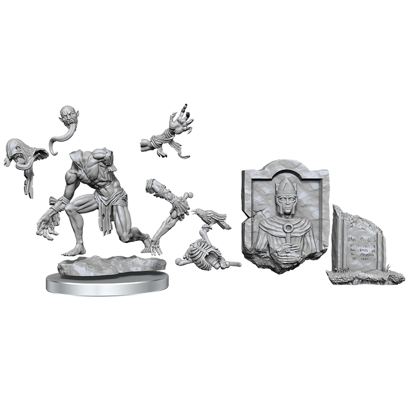 D&D Frameworks: W1 Ghast & Ghoul RPG Miniatures WizKids