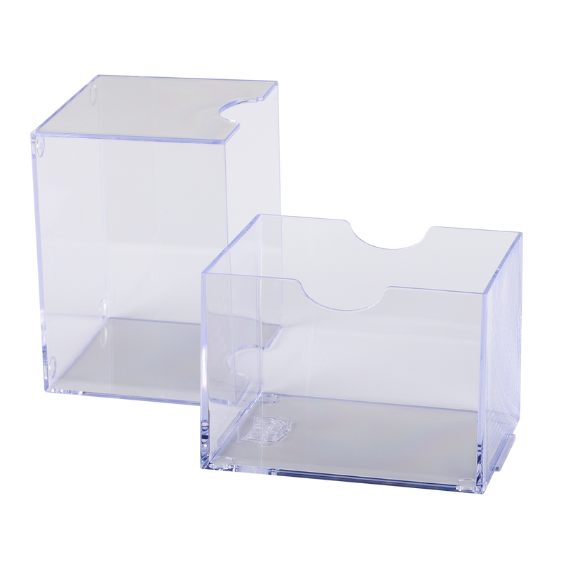 Dragon Shield: Strongbox 100+ - Clear Deck Boxes & Storage Dragon Shield