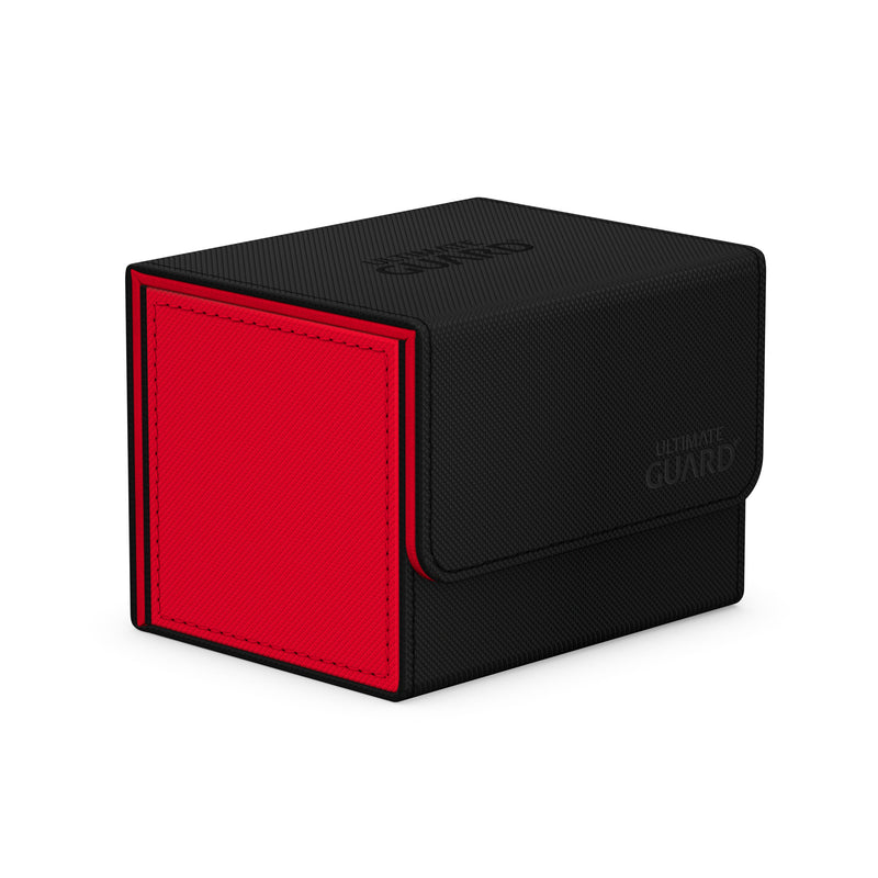 Ultimate Guard: Sidewinder 100+ - Synergy Black/Red Deck Boxes & Storage Ultimate Guard