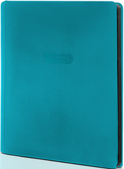 Evoretro: 9-Pocket Zip-Up Binder - Blue Binders & Pages Evoretro