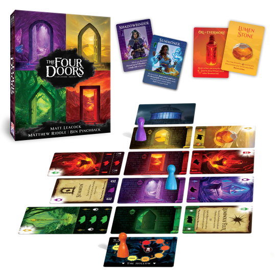 The Four Doors Board Games Happy Camper