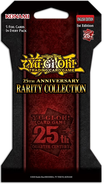 Yu-Gi-Oh! 25th Anniversary Rarity Collection - Blister Pack (1st Edition) Yugioh Sealed Yu-Gi-Oh!   