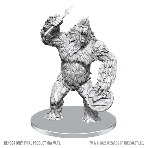 D&D Nolzur's Marvelous Miniatures: W28 Classic Yeti RPG Miniatures WizKids