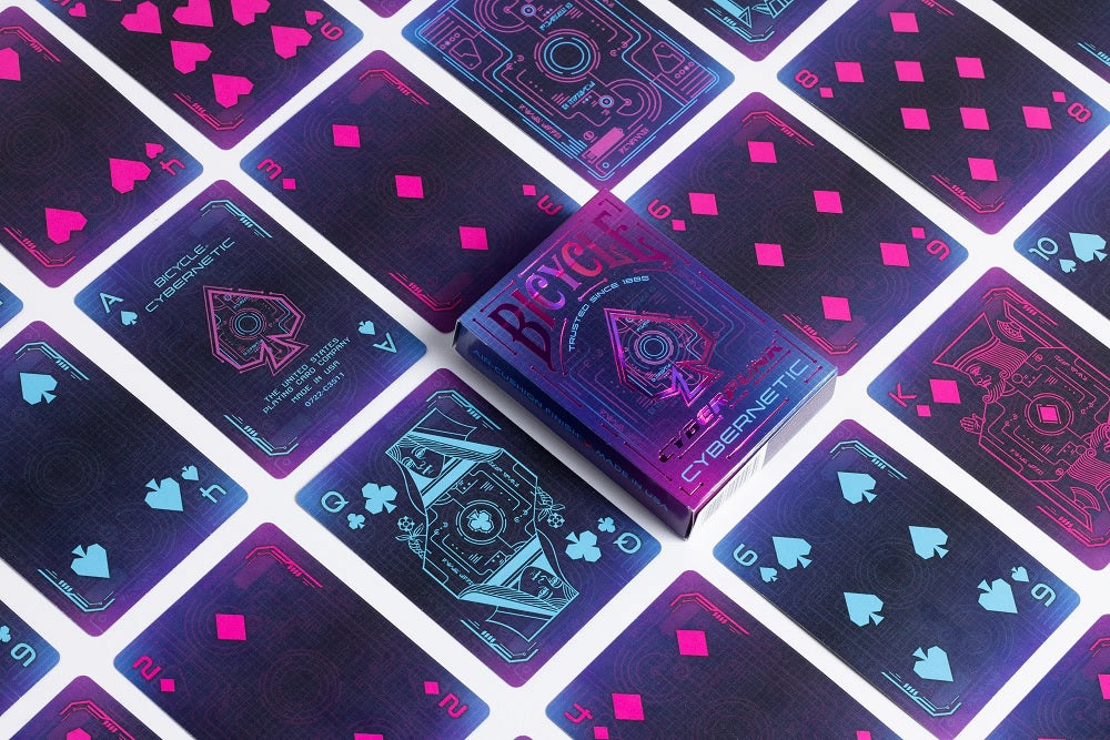 Bicycle Playing Cards: Cyberpunk Cybernetic Board Games Bicycle