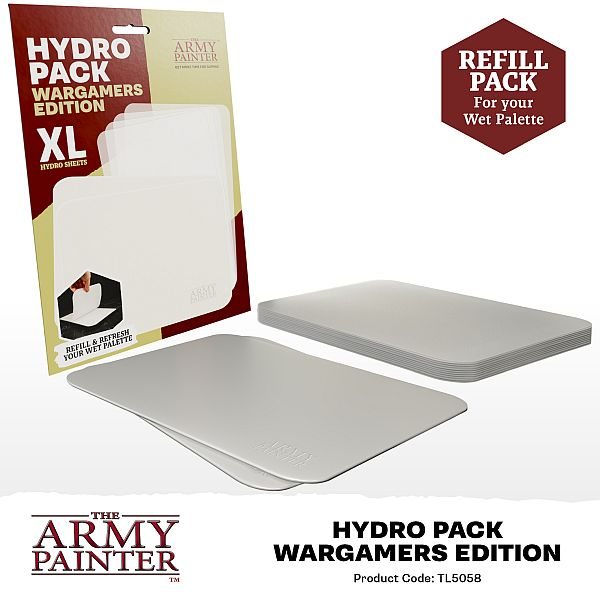 The Army Painter: Wet Palette Hydro Pack XL Wargamers Edition Paint, Tools and Bases Army Painter   