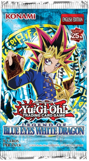 Yu-Gi-Oh! 25th Anniversary: Legend of Blue Eyes White Dragon Booster Pack Yugioh Sealed Yu-Gi-Oh!   