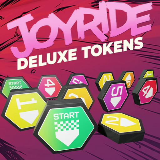 Joyride: Deluxe Wood Token Upgrade Kit Board Games Rebellion Unplugged