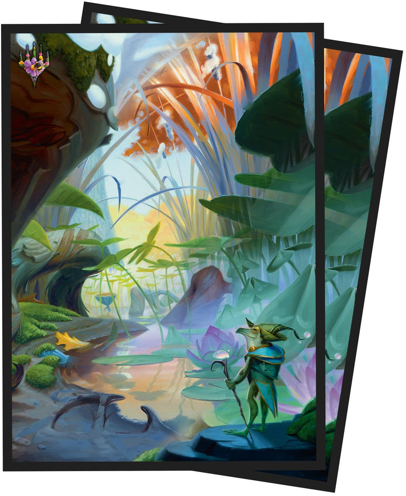 Ultra Pro: Art Sleeves - "Island (Autumn)" MTG Bloomburrow 100Ct Card Sleeves Ultra Pro