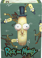Dragon Shield: Brushed Art Sleeves - "Mr. Poopy Butthole" Rick and Morty 100ct Card Sleeves Dragon Shield