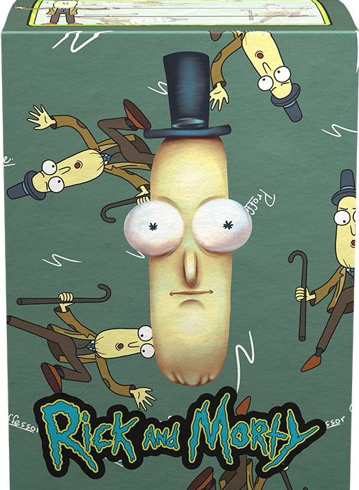 Dragon Shield: Brushed Art Sleeves - "Mr. Poopy Butthole" Rick and Morty 100ct Card Sleeves Dragon Shield